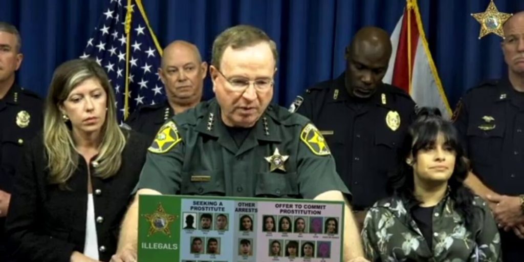 25 Illegal Immigrants Among 157 Arrested in Florida Human Trafficking Raid, Sheriff Blames Open Border Policies