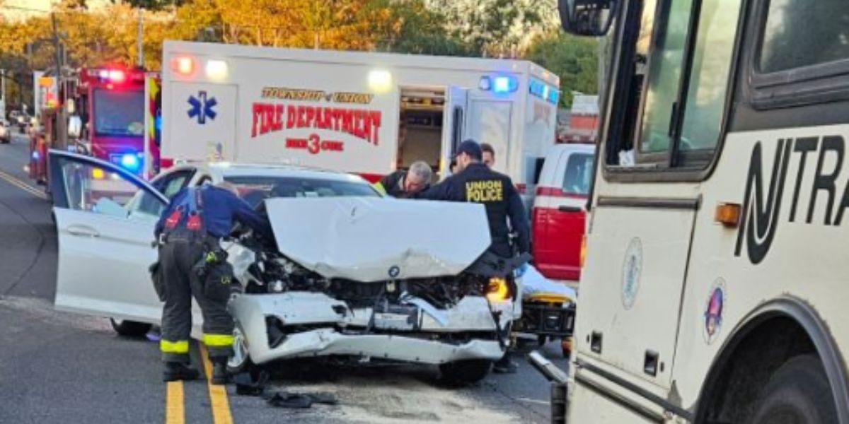 At Least 24 Injured in Head-on Collision Between Car and NJ Transit Bus in Union Township