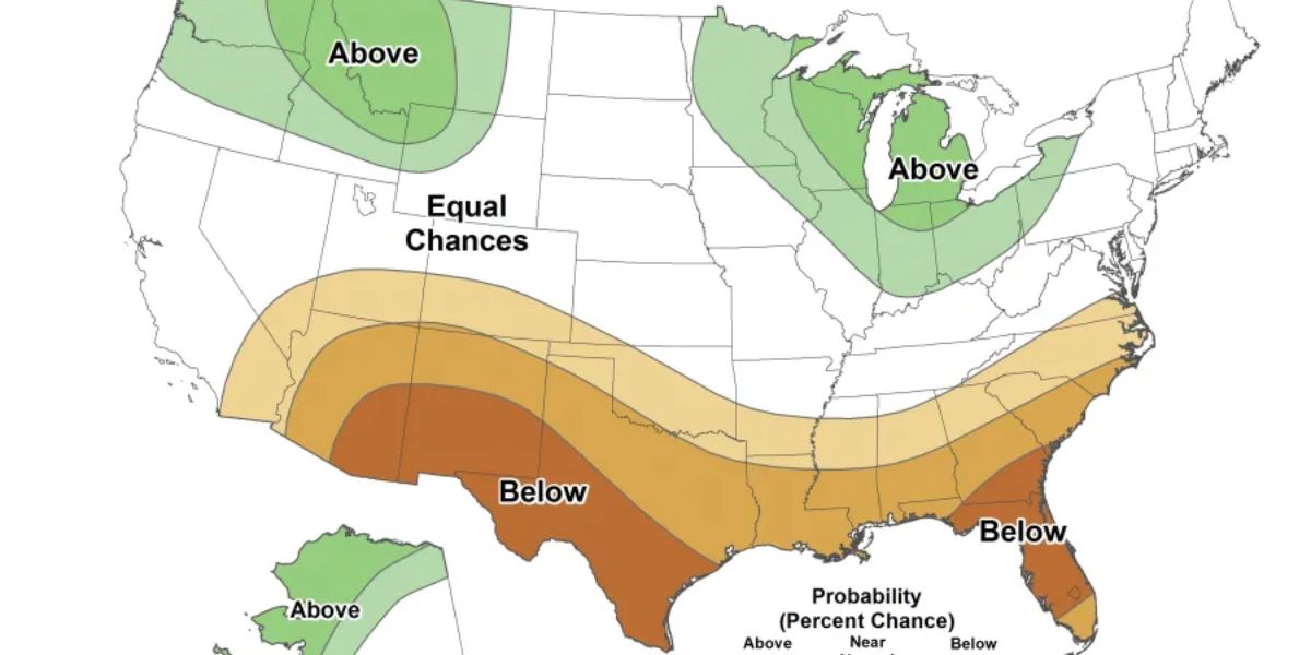 NOAA Winter Forecast Ohio, Indiana Set for More Precipitation; Texas, New Mexico, and Florida May Experience Dry Conditions