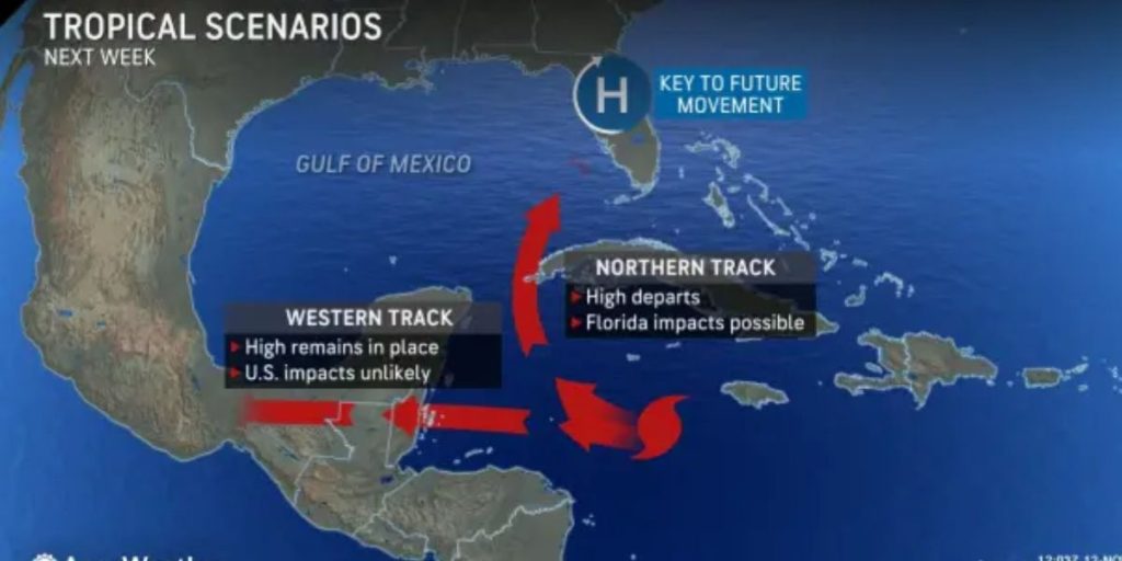 AccuWeather Tropical Storm Sara May Intensify Quickly, Potentially Threatening Florida and Caribbean