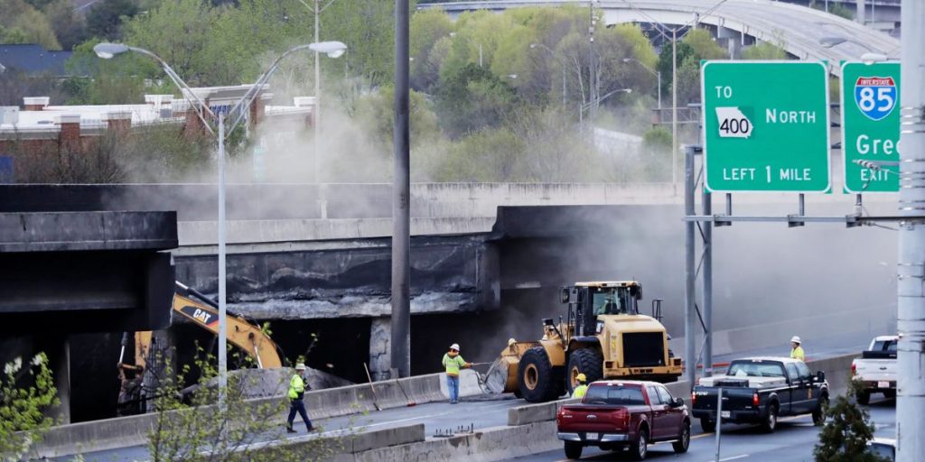 Body Found After Fire at Atlanta Homeless Camp Sparks Multi-Car Pile-Up on I-85