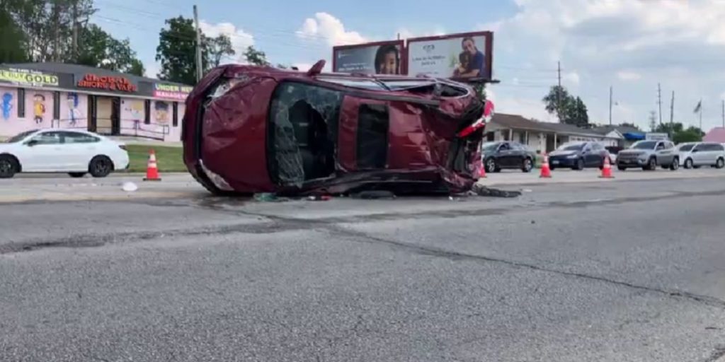 Deadly Crash in South Carolina One Dead, One Hospitalized After Chevy Tahoe Flips and Catches Fire