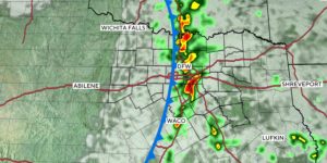 First Alert Weather Day on Friday Heavy Rain, Hail, and Flooding Risk in North Texas