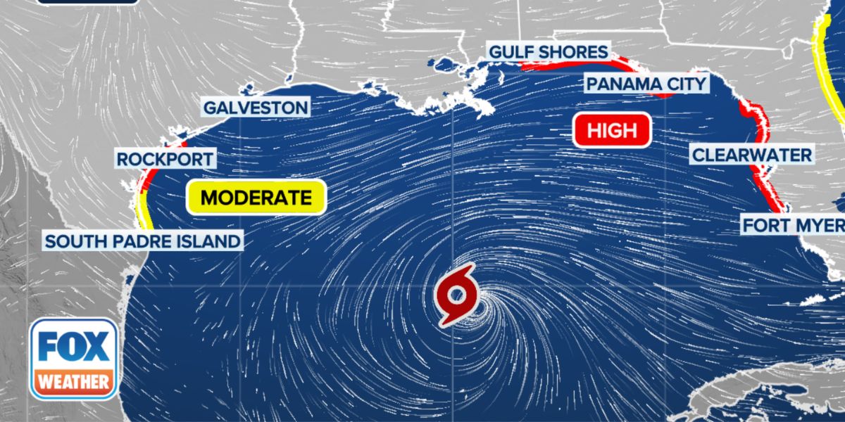 Life-threatening Rip Currents Expected in Texas, Florida From Former Hurricane Rafael