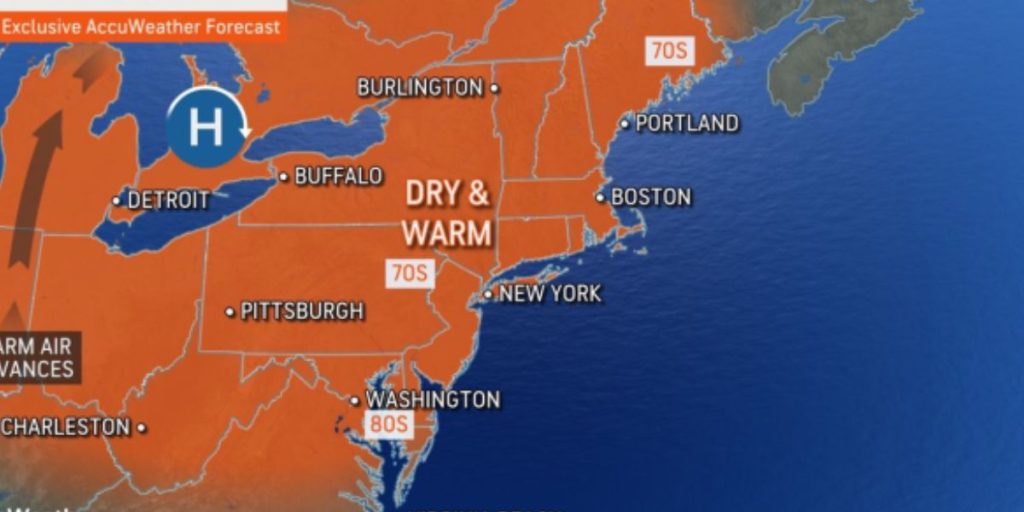 NYC, Philly, and D.C. Set for Mid-70s With Sunshine – Enjoy It Before the Weekend Cooldown