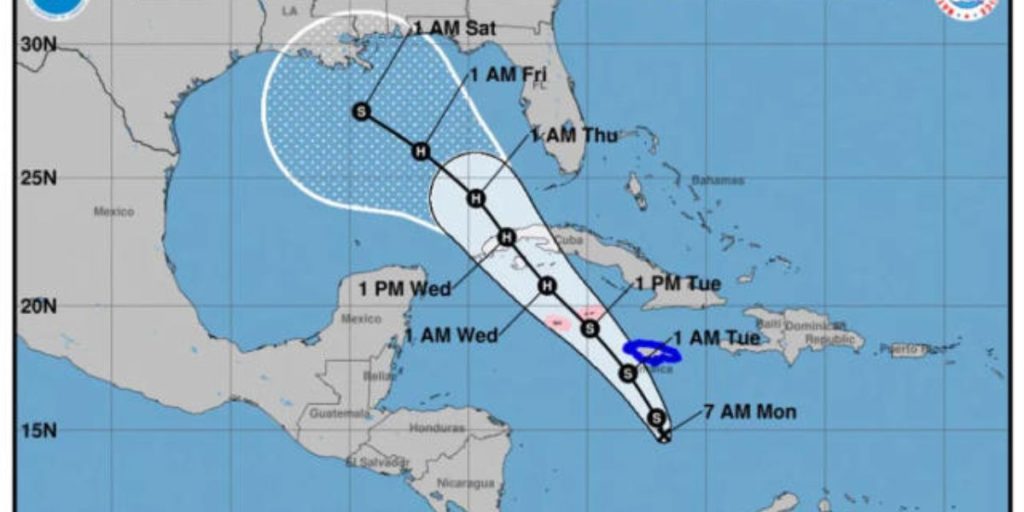 Tropical Storm Rafael Expected to Become Hurricane; Florida Panhandle Monitors Path (2)