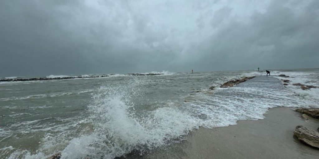 Tropical Storm Rafael Weakens but Still Threatens Gulf Coast With Dangerous Beach Conditions