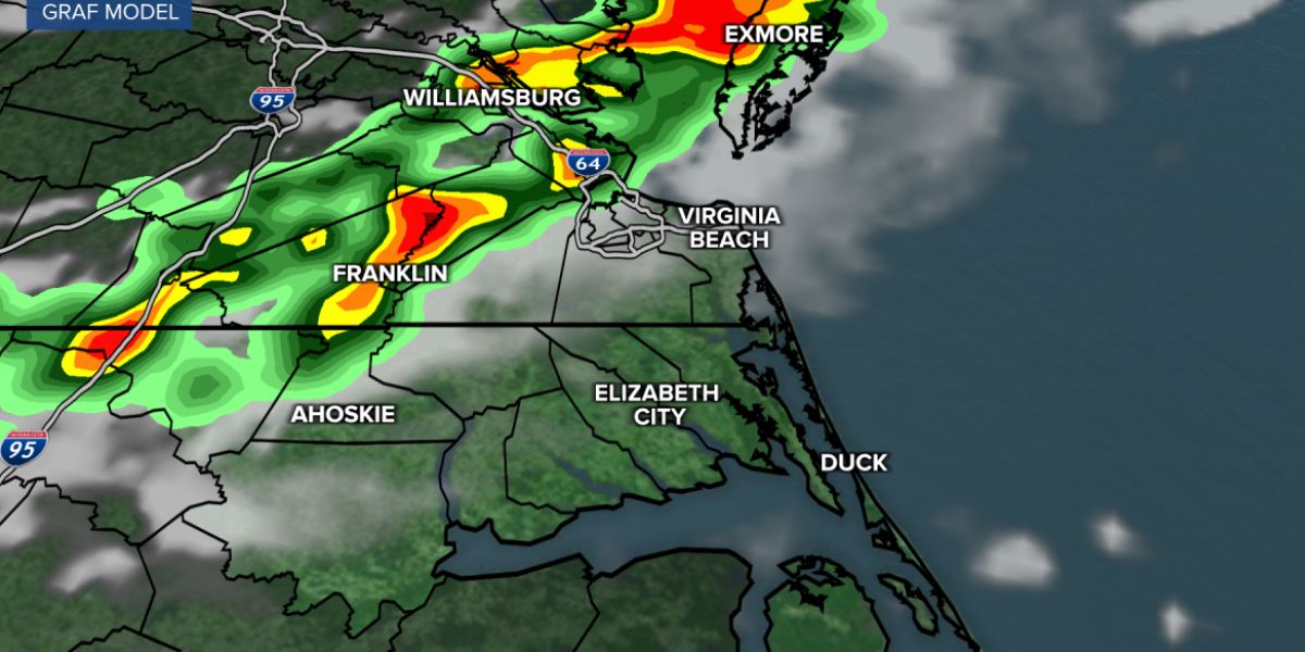 Weekend Weather Cold Nights and Mild Days for Southeast Virginia and Northeast North Carolina