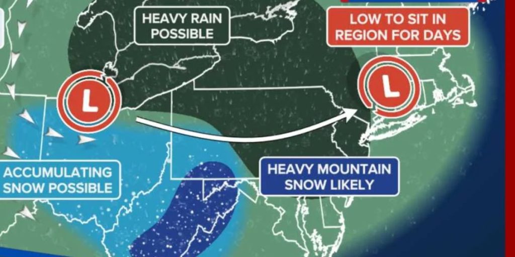 Severe Weather Alert Wind Gusts and Snowfall Impacting Great Lakes and Upper Midwest